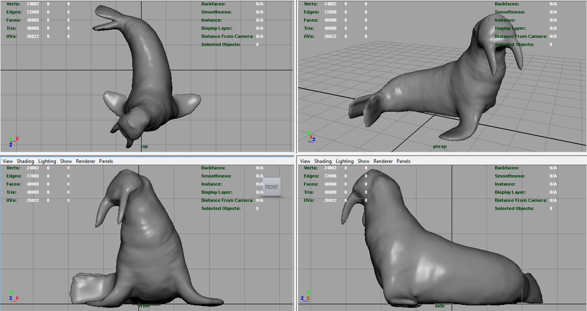 Walrus Animal Mammal 3D Model - TurboSquid 1288919