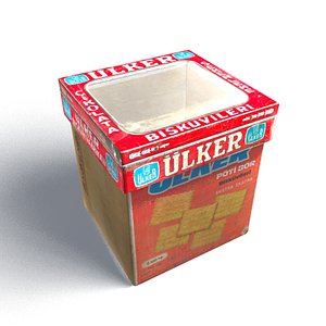 nostalgia (ulker) biscuit box