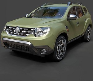 Dacia Duster Rugged Crossover - Detailed 3D Vehicle Asset