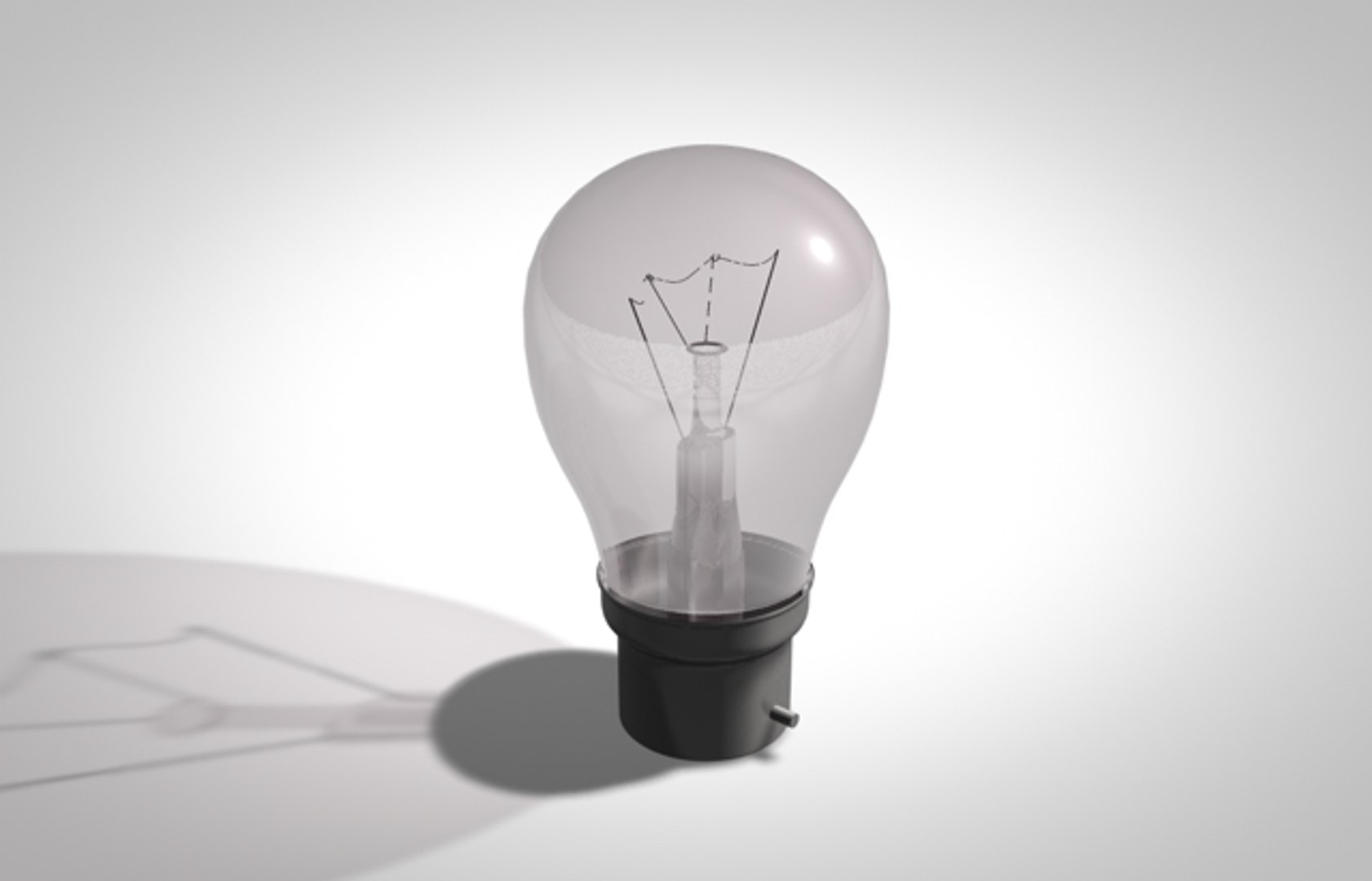 3d Light Bulb Model