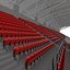 3D Stadium Tribune 13 model