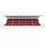3D Stadium Tribune 13 model