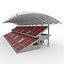 3D Stadium Tribune 13 model