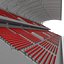 3D Stadium Tribune 13 model