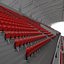 3D Stadium Tribune 13 model