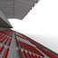 3D Stadium Tribune 13 model