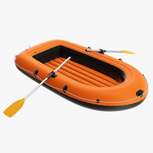 3D inflatable boat model
