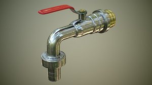 3D model Garden Tap