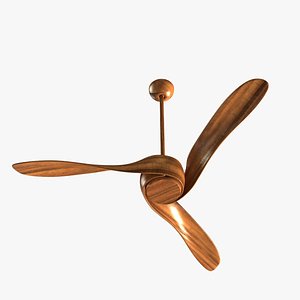 fan 3 vanes ceiling 3D