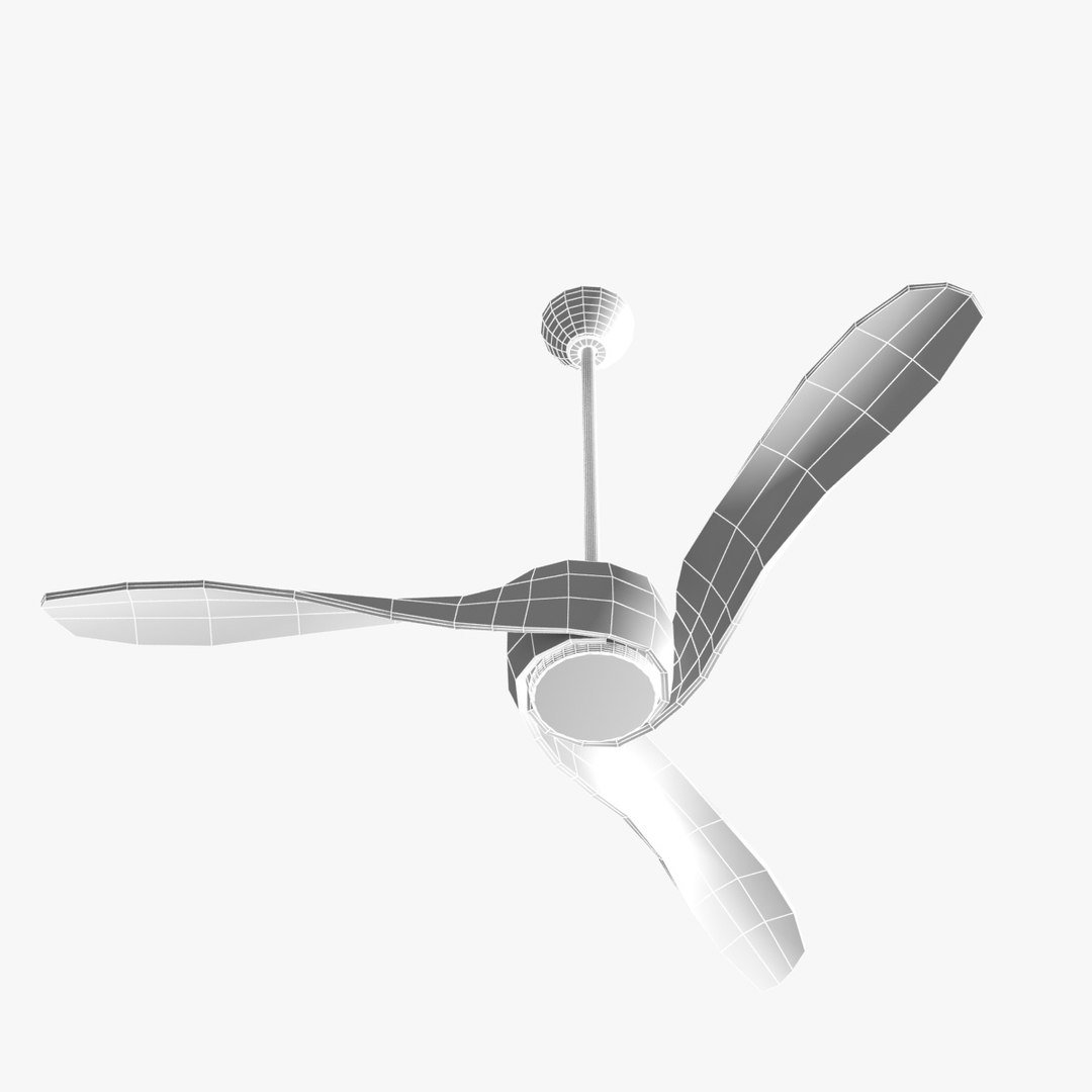Fan 3 Vanes Ceiling 3D - TurboSquid 1179287