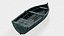 3D model old boat