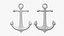 Requisitensammlung mit maritimen Motiven