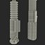 Luke Skywalker Lightsabers 3D Models Set