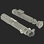 Luke Skywalker Lightsabers 3D Models Set