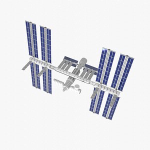3D Iss 3D Illustration