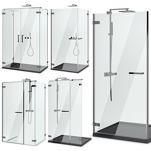 3D model cabin showers radaway