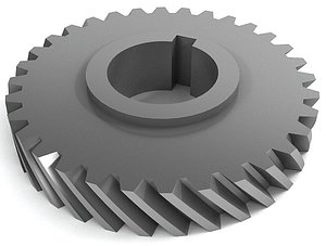 helical gears 3d model