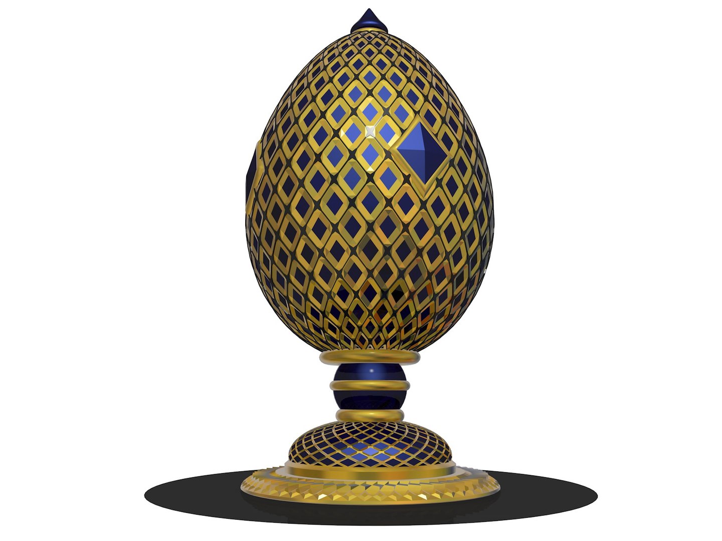 3D Faberge Egg Model - TurboSquid 1513660