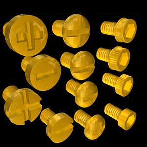 3d model grub screws