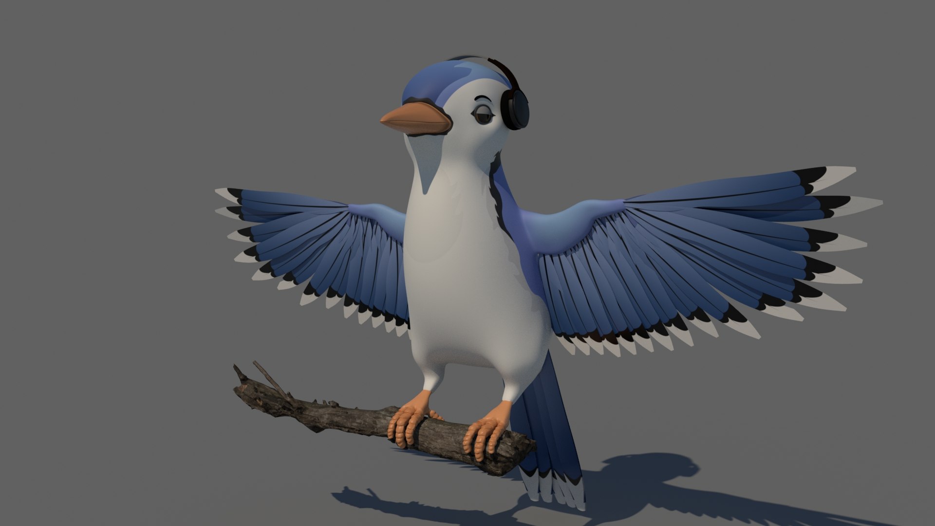 3D Rigged 3D Bird Model - TurboSquid 2241243