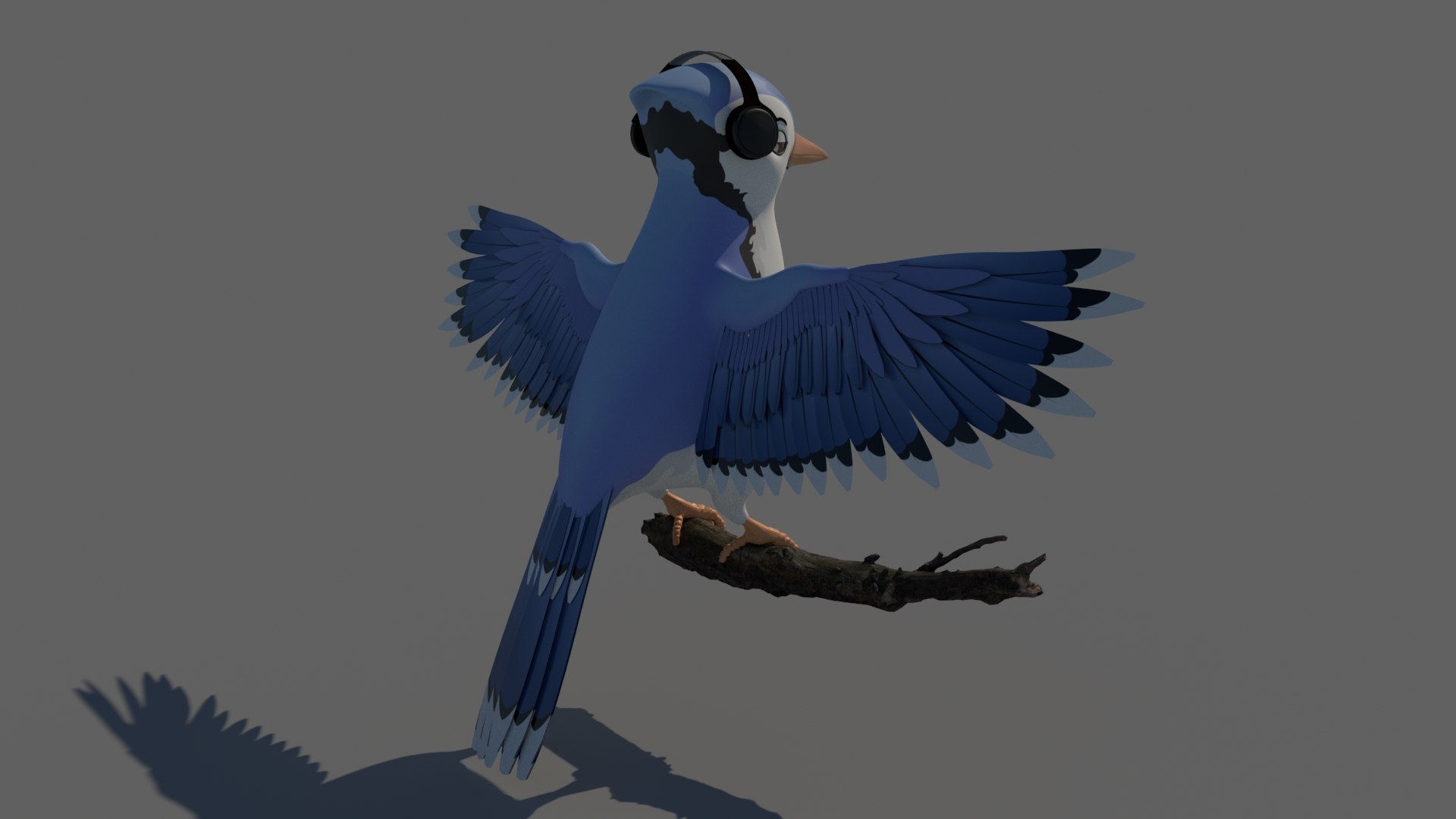 3D Rigged 3D Bird Model - TurboSquid 2241243