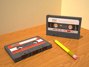 Two Soviet compact cassette