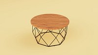 Round Coffee Table v4