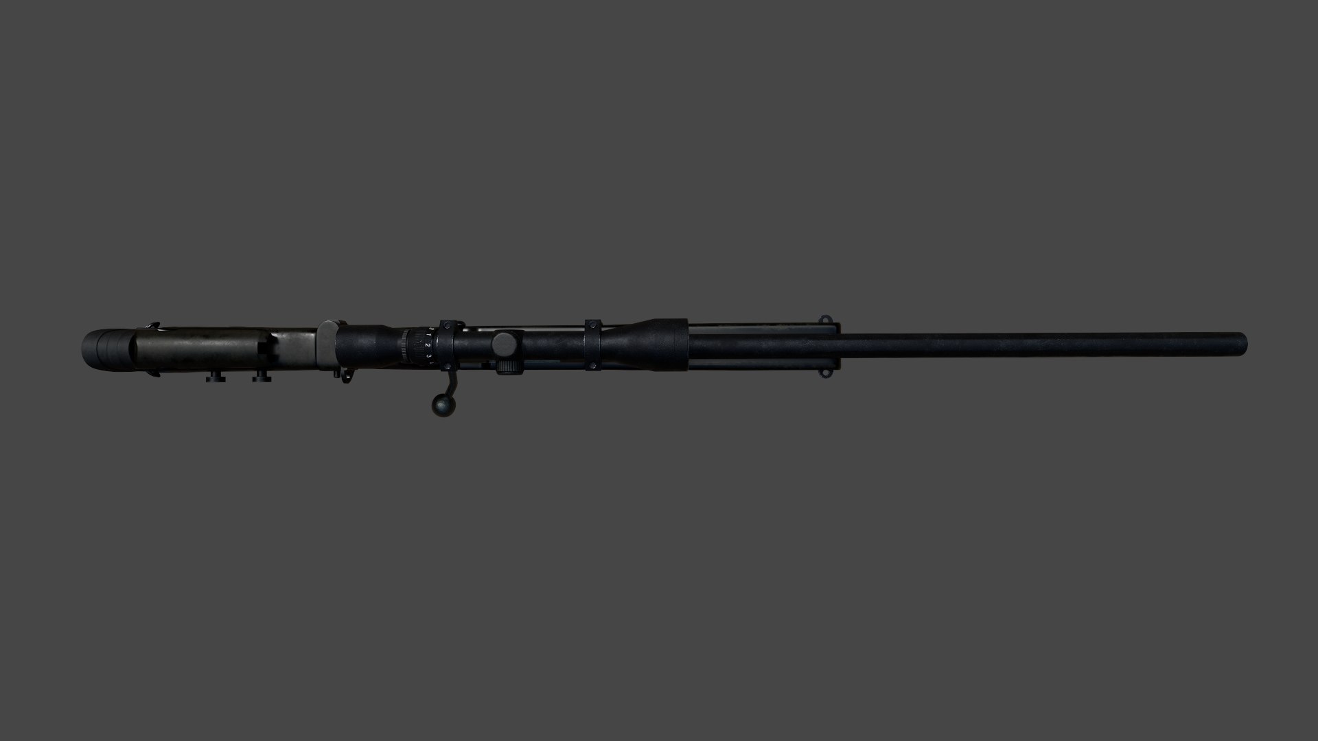 3D L96AWF Sniper Rifle - TurboSquid 2103532