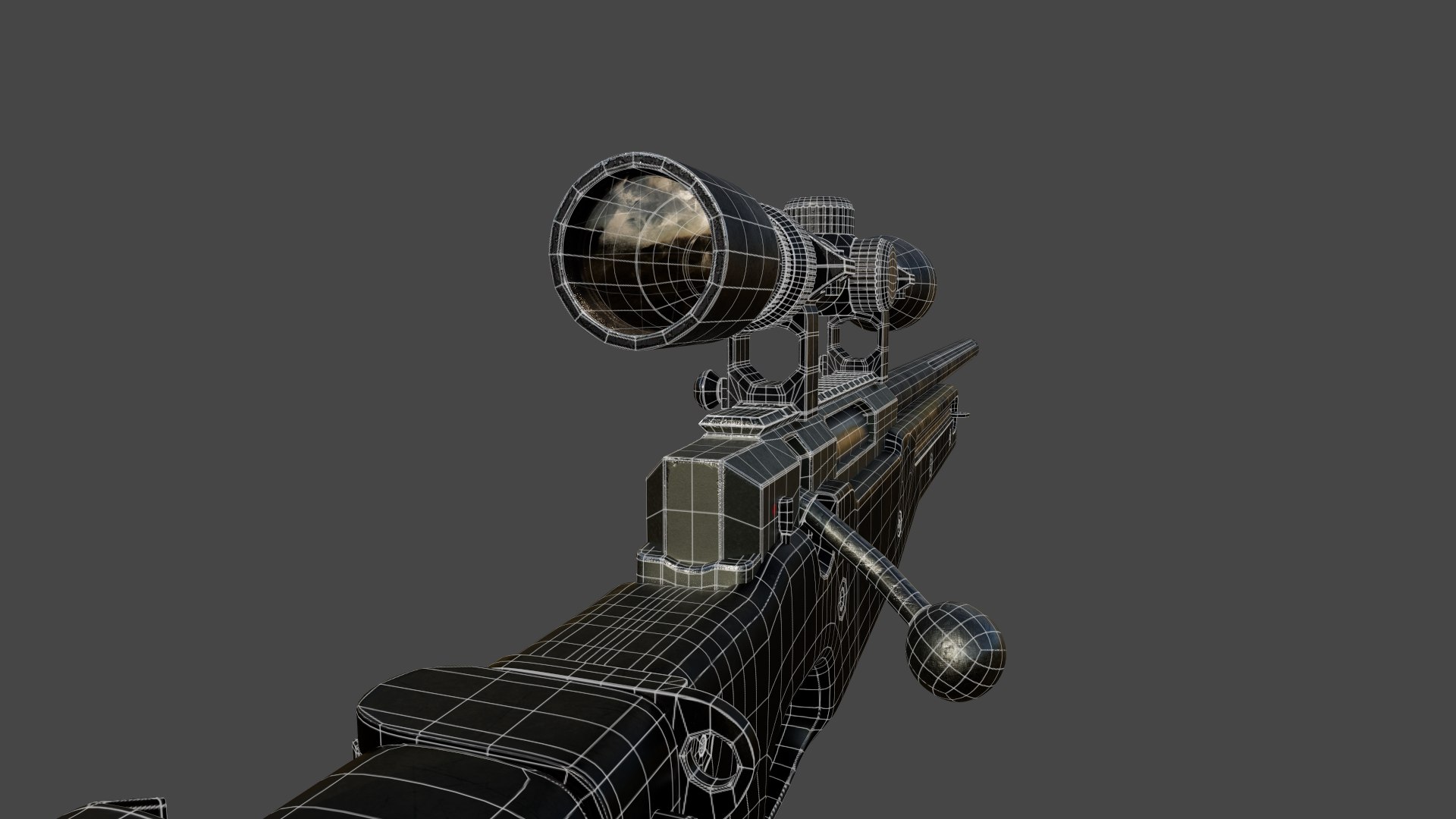 3D L96AWF Sniper Rifle - TurboSquid 2103532