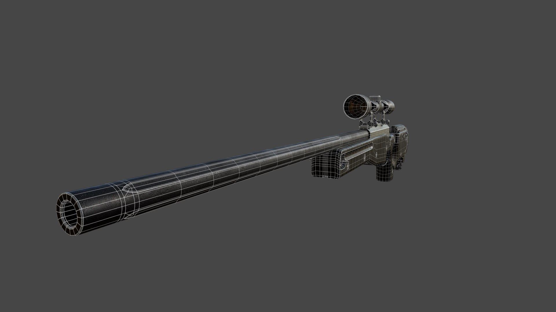 3D L96AWF Sniper Rifle - TurboSquid 2103532
