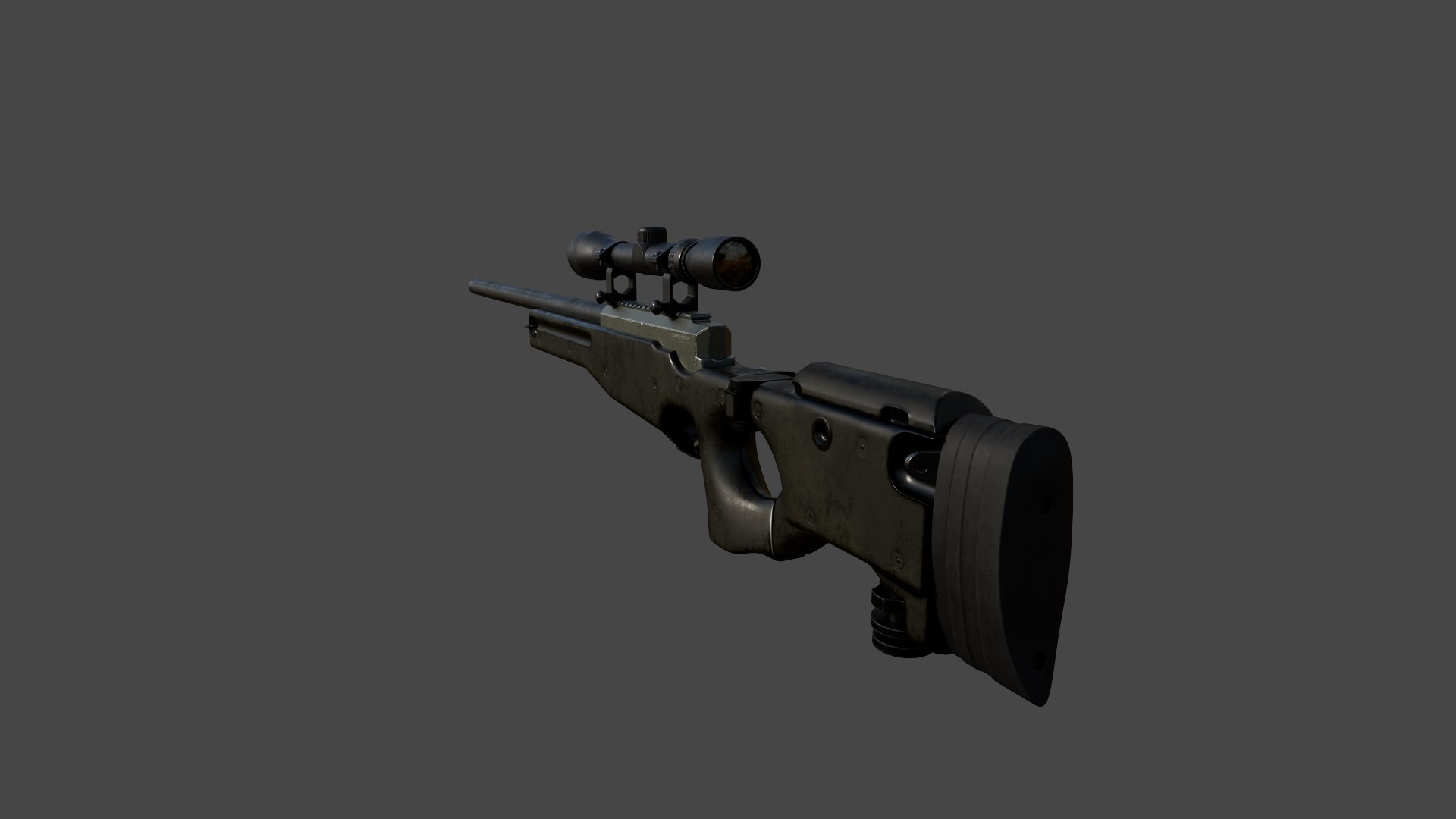 3D L96AWF Sniper Rifle - TurboSquid 2103532