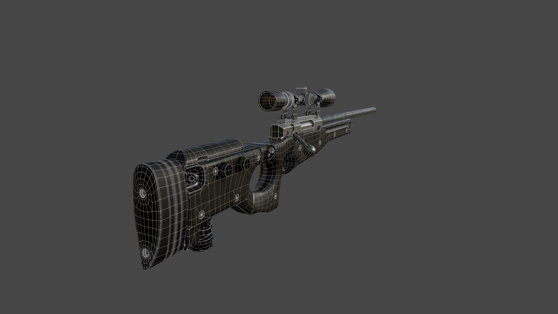 3D L96AWF Sniper Rifle - TurboSquid 2103532