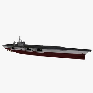 3D Aircraft Carrier model