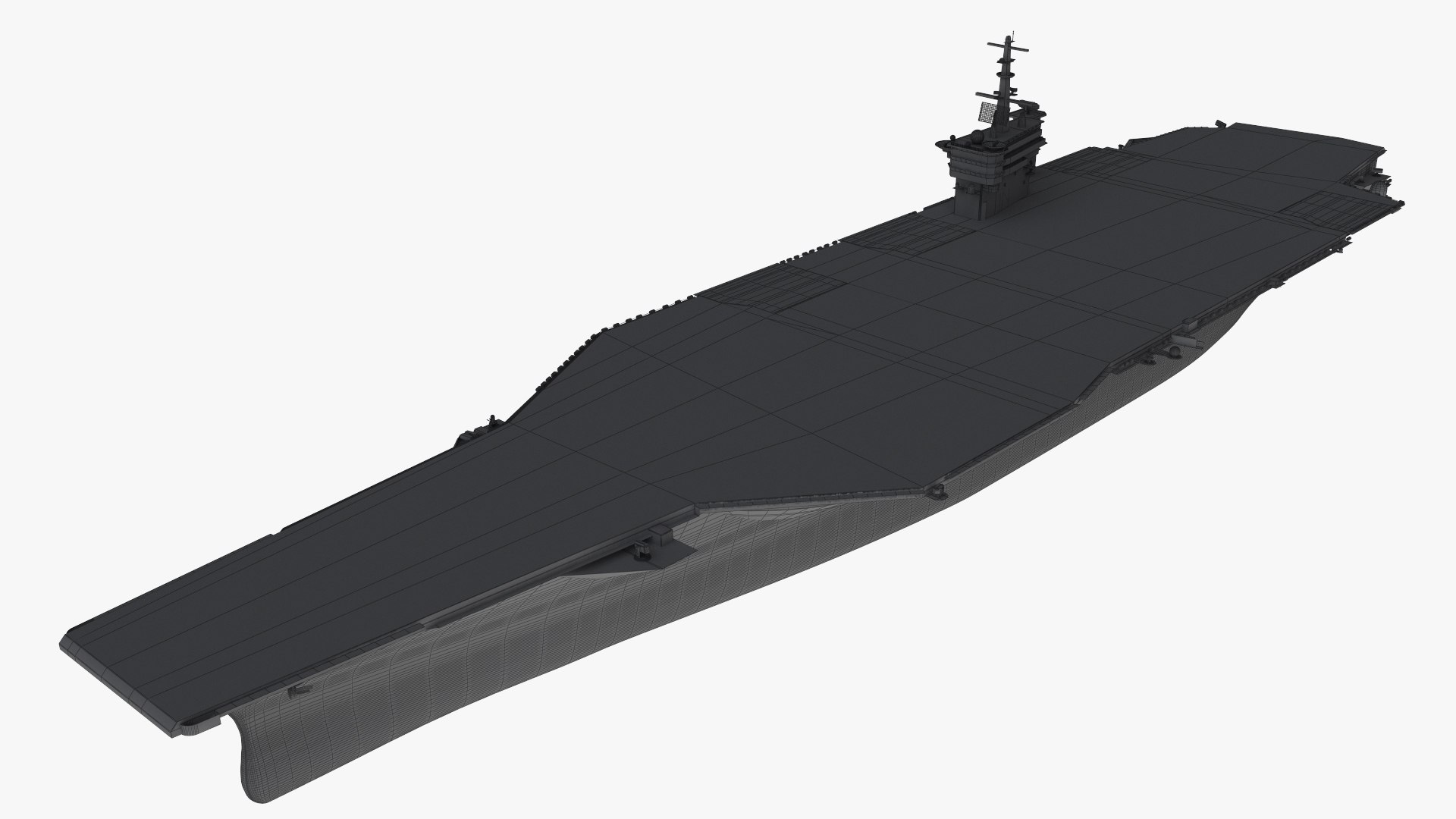 3D Aircraft Carrier Model - TurboSquid 2219698