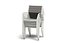 IKEA SJALLAND Chair with armrests grey