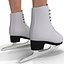 3d women figure skater model