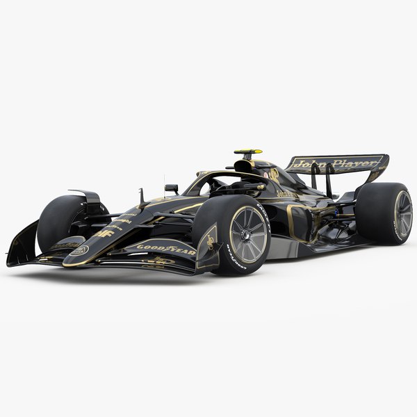 F1 Concept 2021 Jhon player Special 3D model