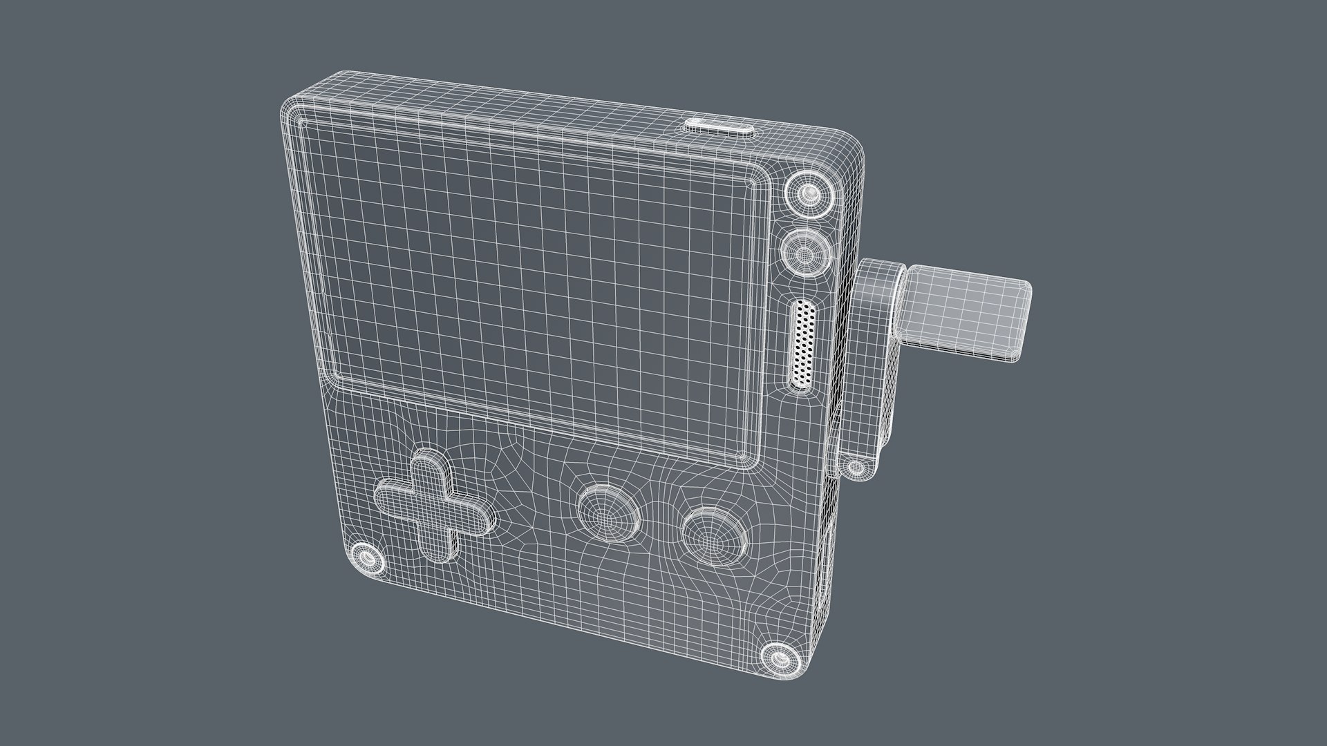 Playdate Handheld Game System 3D - TurboSquid 2121494