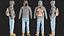boots jeans tshirt hoodie 3D
