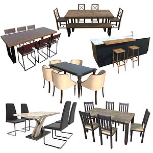 Table Collection 03 3D