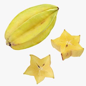 Star Fruit 3D model