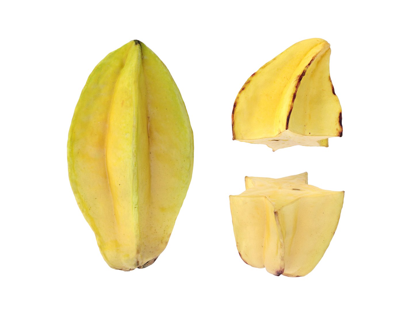 Star Fruit 3D Model - TurboSquid 2094347