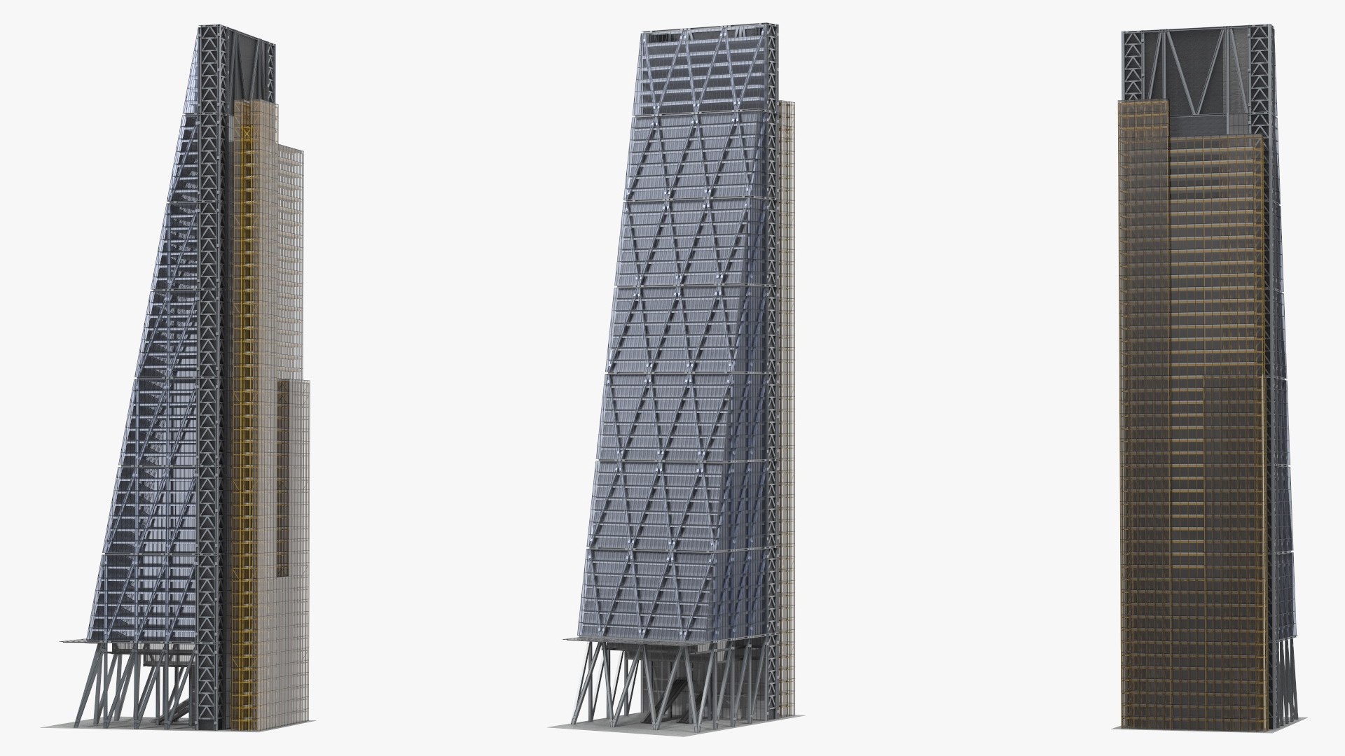 Leadenhall Building 3D model preview