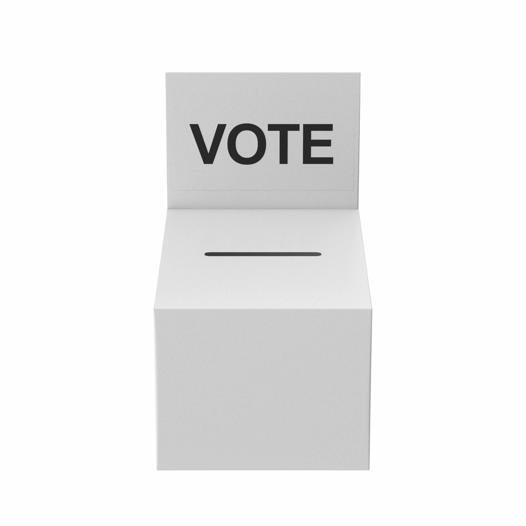 3D Vote Box - TurboSquid 2186532