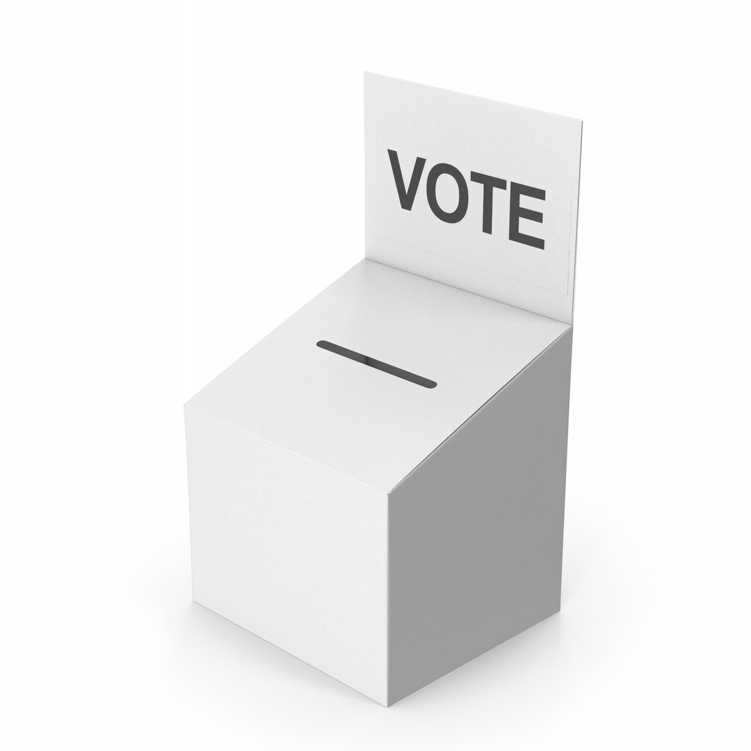 3D Vote Box - TurboSquid 2186532