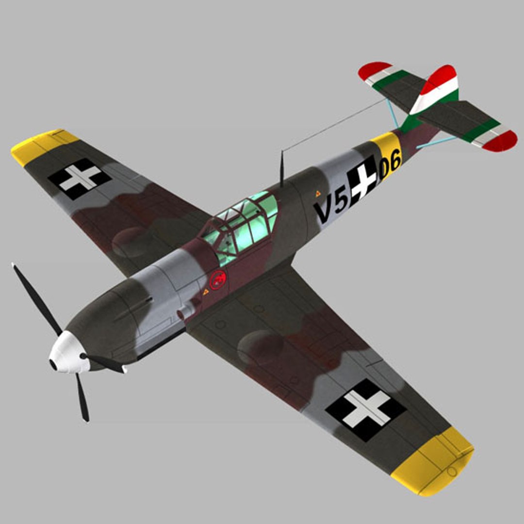 bf109 fighter plane pzbf109 3d pz3 https://p.turbosquid.com/ts-thumb/Yv/snryeu/xVRduCBw/ww2_bf109_hun1/jpg/1194642814/1920x1080/fit_q87/03d0d48d1b84ccfdbbe8fc9a7ae80fabb835517f/ww2_bf109_hun1.jpg