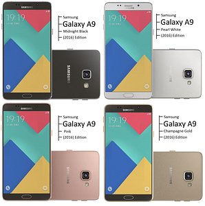 Samsung Galaxy A9 (2016) all color
