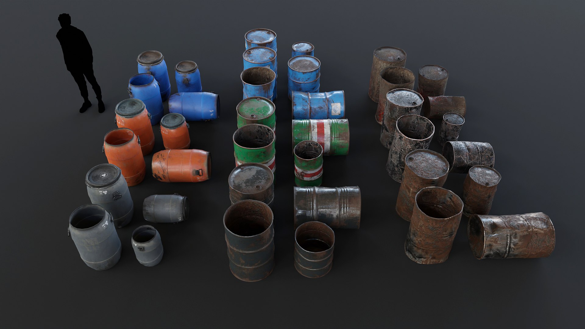 TrashKit - 3D AssetKit model https://p.turbosquid.com/ts-thumb/Yw/1IJLTN/wH/asset_11_barrels/jpg/1669580781/1920x1080/fit_q87/cdcbbfda8857ed1fcb4bb65671b9473fa64536cf/asset_11_barrels.jpg