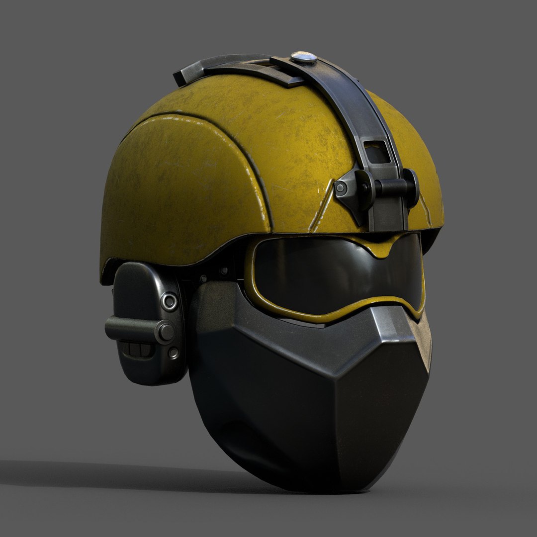 3D helmet man helm - TurboSquid 1507829