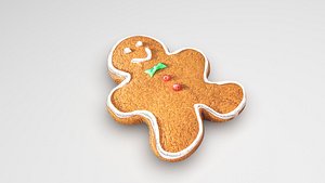 3D Gingerbread Man